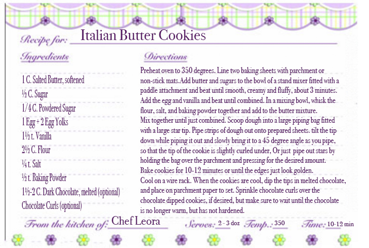 Italian Butter Cookies copy